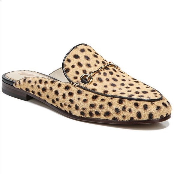 Sam Edelman Linnie Bit Mule Leopard Calf Hair 8.5 NWB Blogger Favorite - Picture 5 of 5